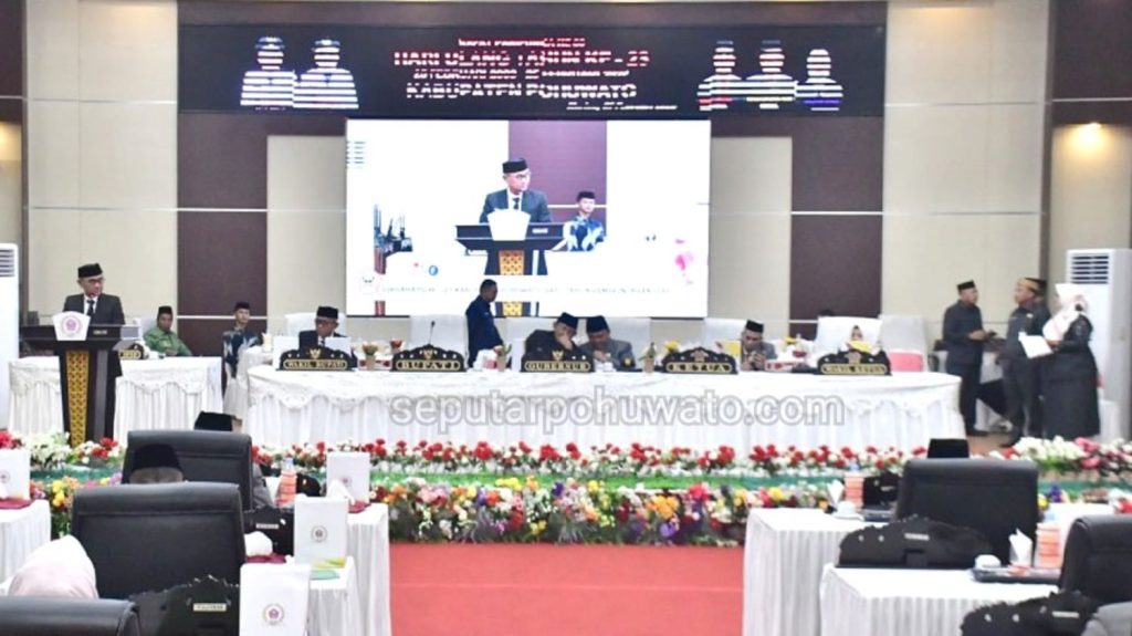 Di HUT ke-23, Bupati Saipul Klaim Ekonomi Pohuwato Tumbuh 7,16 Persen dan Investasi Naik 421 Persen