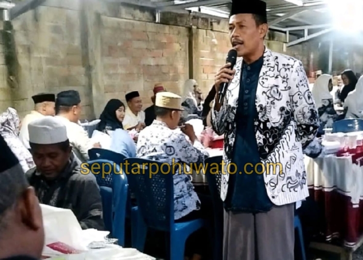 Moment kebersamaan keluarga besar PGRI Pohuwato mempererat silaturahmi di bulan suci Ramadan, Senin (02/03/2026). Dok. Coleng