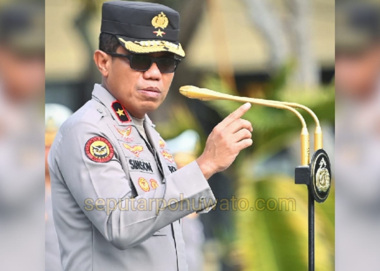 Wakapolda Gorontalo Brigjen Pol Simson Zet Ringgu (Dok. Humas Polda)