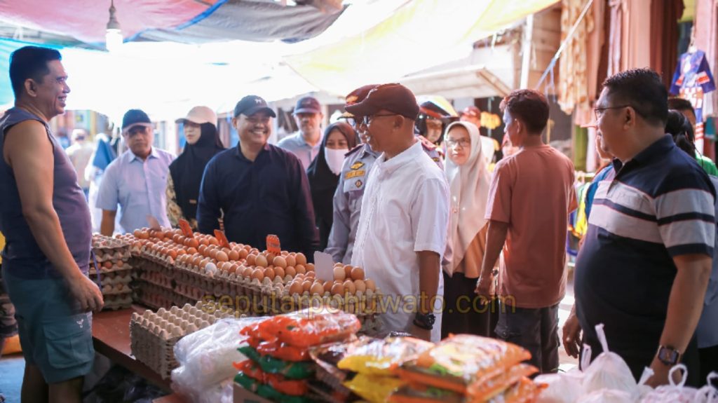 Harga Cabai Rp50 Ribu, Daging Tembus Rp160 Ribu, Wabup Pohuwato Sidak Mendadak Pasar Marisa, Ini Temuannya