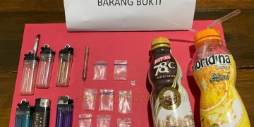 Barang bukti yang disita Satnarkoba Polres Pohuwato.