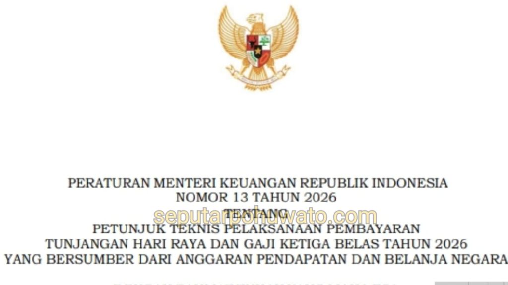 Sudah Diteken 4 Maret 2026, Begini Isi Lengkap Aturan THR dan Gaji ke-13 Tahun Ini