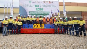 Pani Gold Mine Raih 15 Juta Jam Kerja Aman Tanpa LTI, Tegaskan Komitmen Zero Harm Jelang Produksi