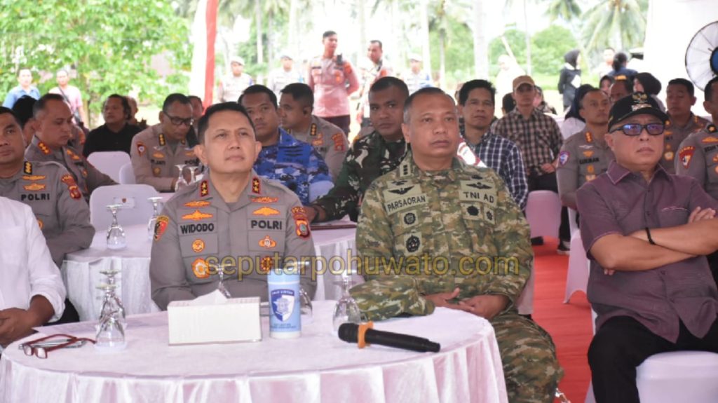 Dukung Swasembada Pangan, Kasrem 133/NW Ikut Penanaman Jagung Serentak di Isimu