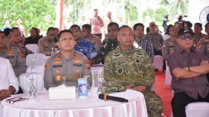 Dukung Swasembada Pangan, Kasrem 133/NW Ikut Penanaman Jagung Serentak di Isimu