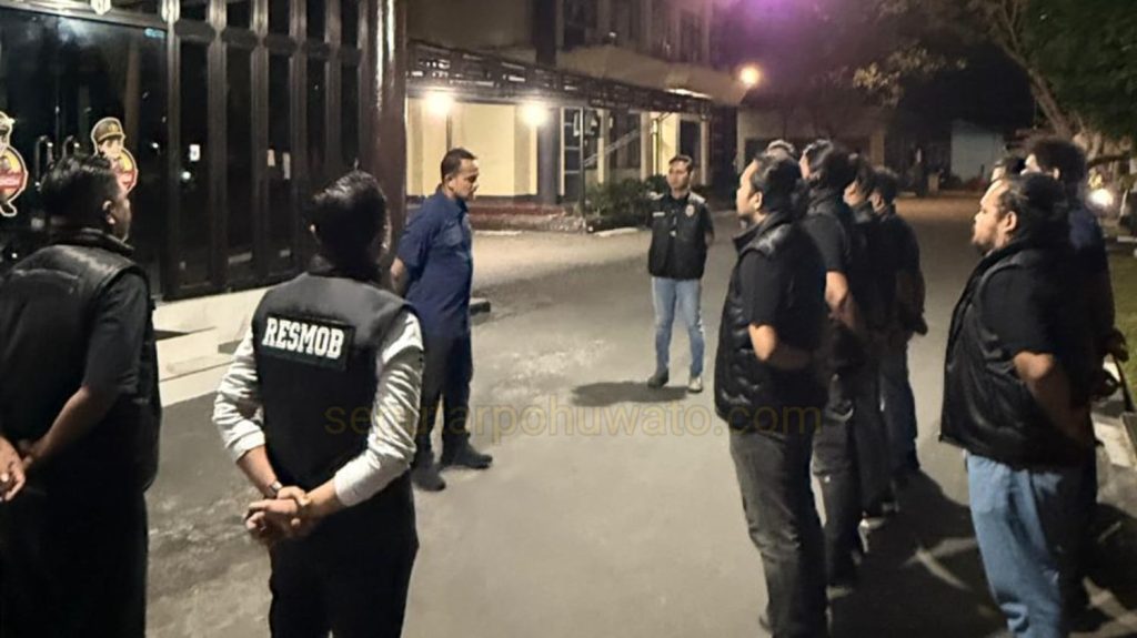 Balap Liar Diantisipasi, Dirreskrimum Polda Gorontalo Pimpin Penertiban Anak Motor