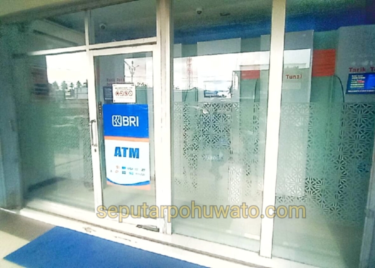 Foto: Salah satu Anjungan Tunai Mandiri (ATM) di Kantor Cabang BRI Marisa. (Dok. Istimewa)
