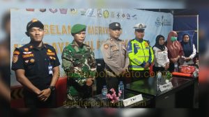Tak Mau Kecolongan, Kodim 1313 Bersama Aparat Gabungan Perketat Pengamanan Jalur Mudik Pohuwato
