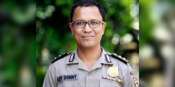 AKBP Ary Donny Setiawan saat menjabat Kapolres Pohuwato. (Sumber Foto: Antara Gorontalo)