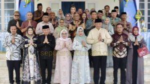 Hari Kedua Lebaran, Bupati Pohuwato Hadiri Open House Gubernur Gorontalo