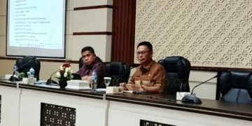 Kepala Dinas Tenaga Kerja ESDM dan Transmigrasi Provinsi Gorontalo Wardoyo Pongoliu. (Foto: Onal)