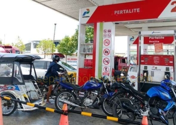 Foto: Salah satu SPBU di Kota Gorontalo