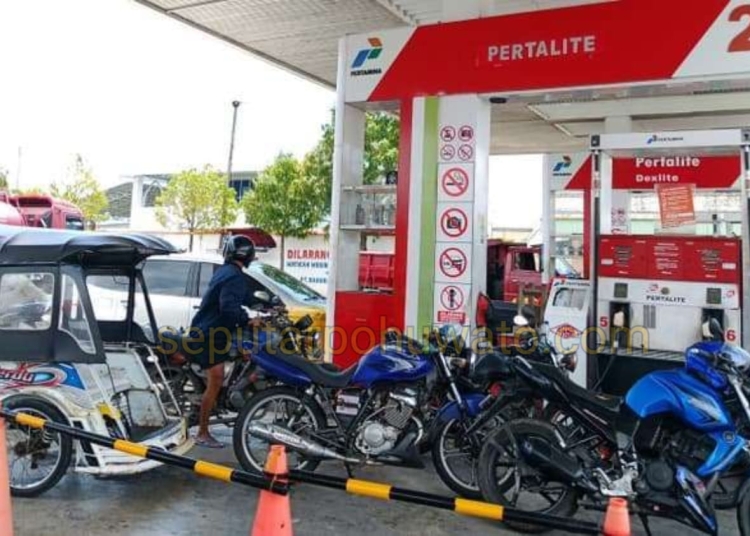 Foto: Salah satu SPBU di Kota Gorontalo