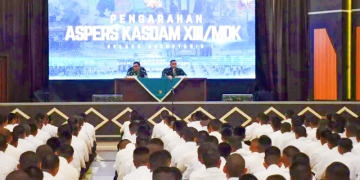 500 calon siswa (casis) Tamtama TNI Angkatan Darat (AD) tahun 2026 di wilayah Kodam XIII/Merdeka resmi dinyatakan lulus seleksi. (Dok. RPTS)