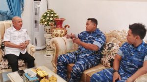 Satradar 207 Kwandang Sambangi Bupati Saipul, Ini yang Dibahas!
