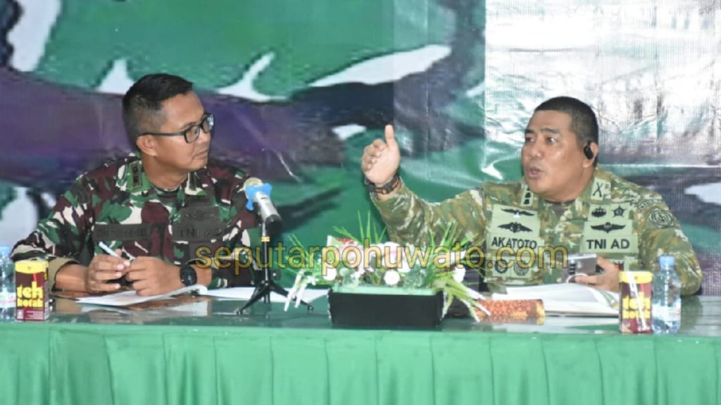 Progres KDMP di Pohuwato Dievaluasi, Itjen TNI Tekankan Kontrol dan Target