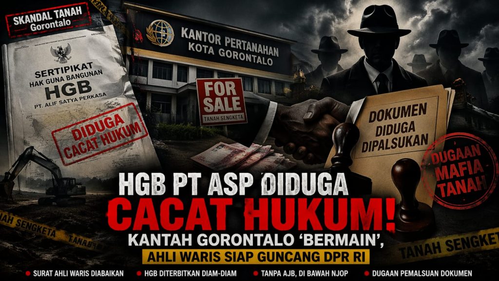 HGB PT ASP Terbit Diam-Diam, Ahli Waris Bongkar Dugaan ‘Permainan’ di Kantah
