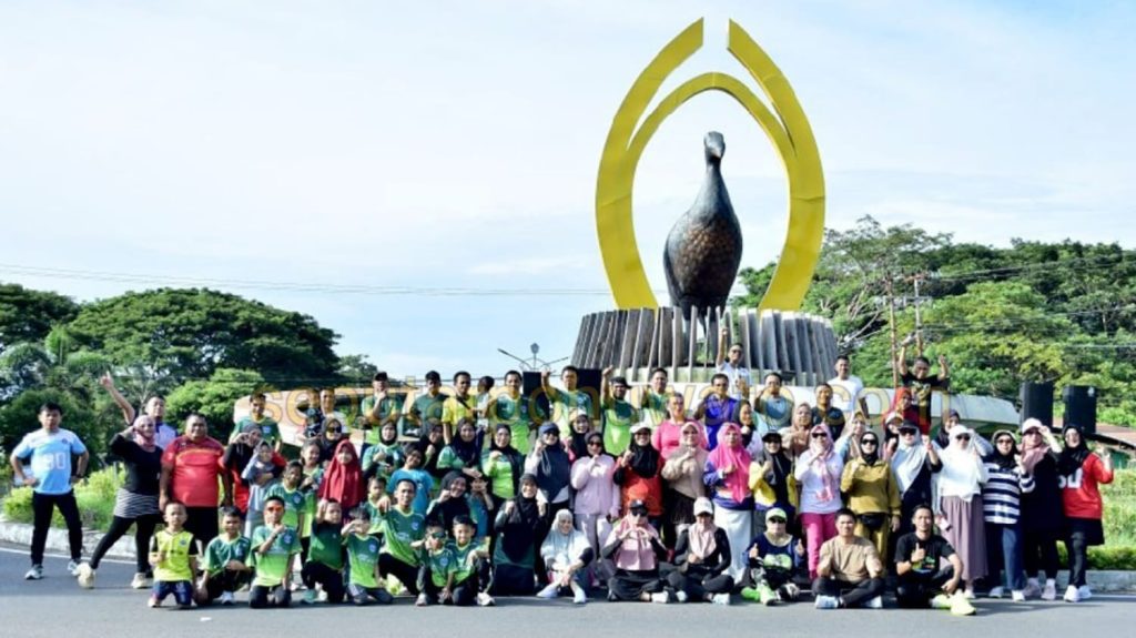 Sempat Vakum Saat Ramadan, CFD Pohuwato Kembali Digelar, Warga dan ASN Langsung Membludak