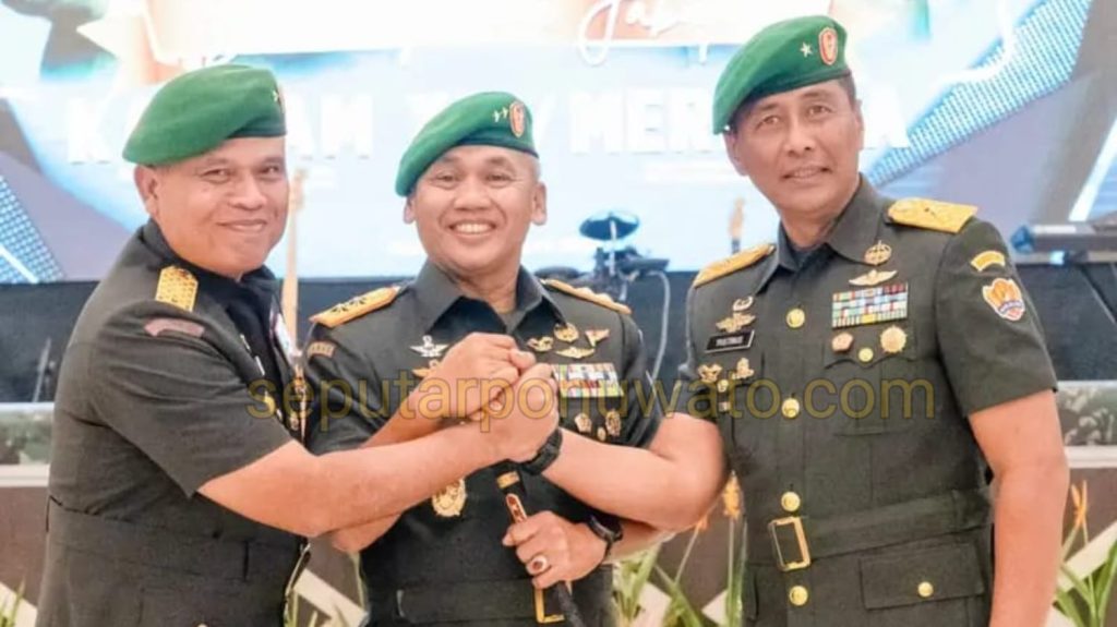 Momen Haru Sertijab Kasdam XIII/Merdeka, Pangdam Sampaikan Pesan Khusus untuk Pejabat Lama dan Baru