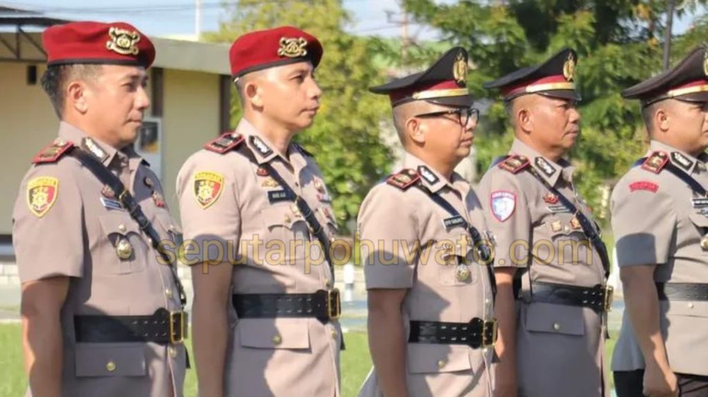 Sertijab Polres Pohuwato Digelar, Ini Daftar Pejabat yang Dimutasi