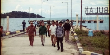 Pelabuhan Barang Bumbulan, Kecamatan Paguat. (Sumber Foto: Zainal)