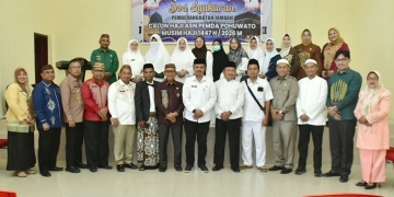 Doa pelepasan keberangkatan jamaah calon haji berasal dari kalangan ASN Kabupaten Pohuwato, Kamis (30/04/2026)