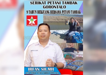 Ketua Serikat Petani Tambak Provinsi Gorontalo/Advokat Senior, Irfan, S.H., M.H.