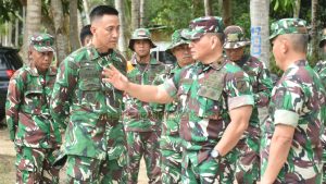 Danrem 133 Tinjau TMMD ke-128, Target Rampung Sebelum 21 Mei