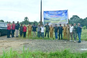 Cek Lokasi di Dudewulo dan Butungale, Bupati Pohuwato Pastikan Proyek Yonif TP Siap Jalan