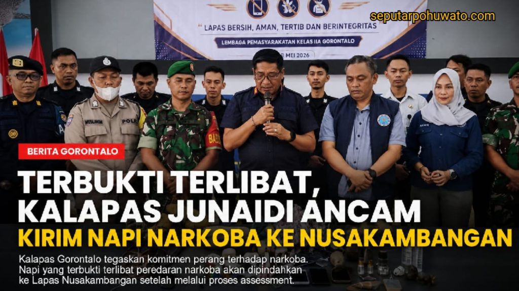 Terbukti Terlibat, Kalapas Junaidi Ancam Kirim Napi Narkoba ke Nusakambangan