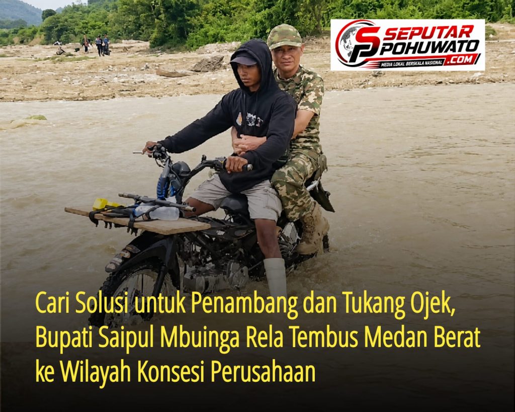 Cari Solusi untuk Penambang dan Tukang Ojek, Bupati Saipul Rela Tembus Medan Berat ke Wilayah Konsesi