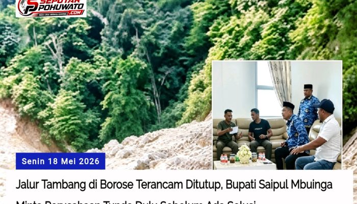 Jalur Tambang di Borose Terancam Ditutup, Bupati Saipul Minta Perusahaan Tunda Dulu Sebelum Ada Solusi