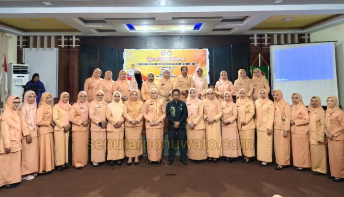 DWP Pohuwato Gelar Literasi Digital Keluarga, Orang Tua Diajak Awasi Penggunaan Gadget Anak