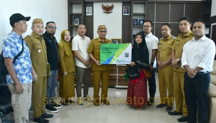 215 Petani, Nelayan dan Buruh Harian di Pohuwato Kini Miliki Perlindungan Jaminan Sosial Ketenagakerjaan