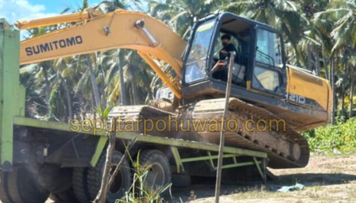 Polisi Turun Gunung Lagi, Tambang Emas Ilegal di Pohuwato Kembali Digulung