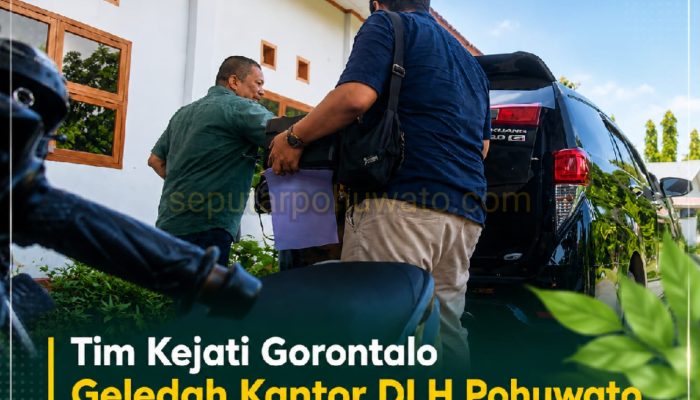 Tim Kejati Gorontalo Geledah Kantor DLH Pohuwato, Sejumlah Dokumen dan Barang Bukti Diamankan