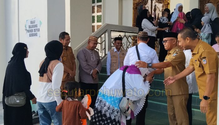 Kembali ke Pohuwato, 55 Jemaah Haji Diharapkan Menjadi Panutan di Lingkungan Masyarakat