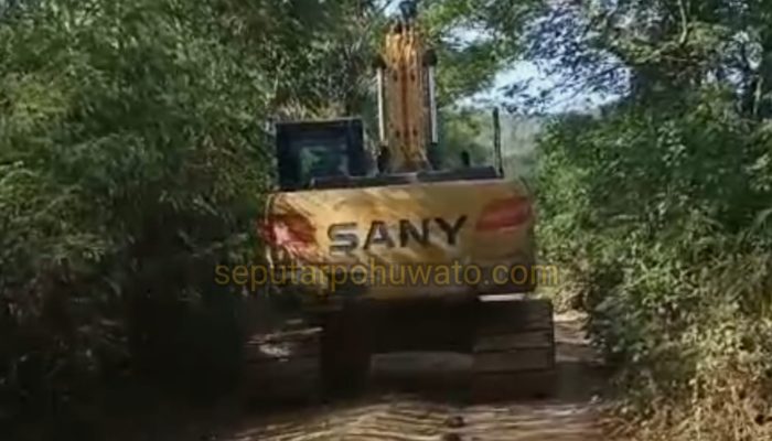 Polisi Kembali Tertibkan PETI di Pohuwato, Excavator Diduga Milik Daeng Sandi Diamankan