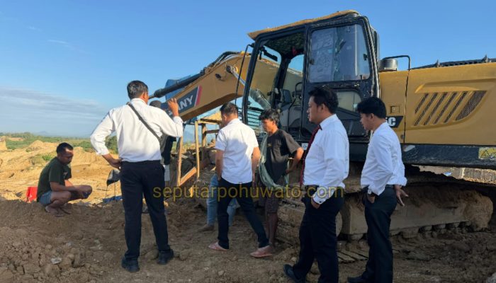 Polres Pohuwato Selidiki Peran Tiga Orang yang Diamankan di Lokasi PETI Teratai