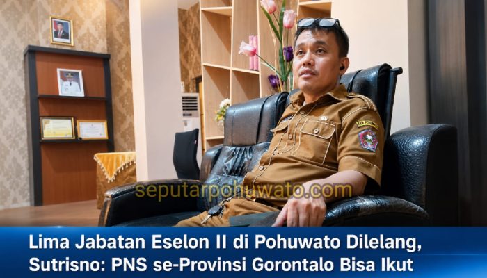Lima Jabatan Pimpinan Tinggi Pratama di Pemkab Pohuwato Dilelang, PNS Se-Provinsi Gorontalo Bisa Mendaftar