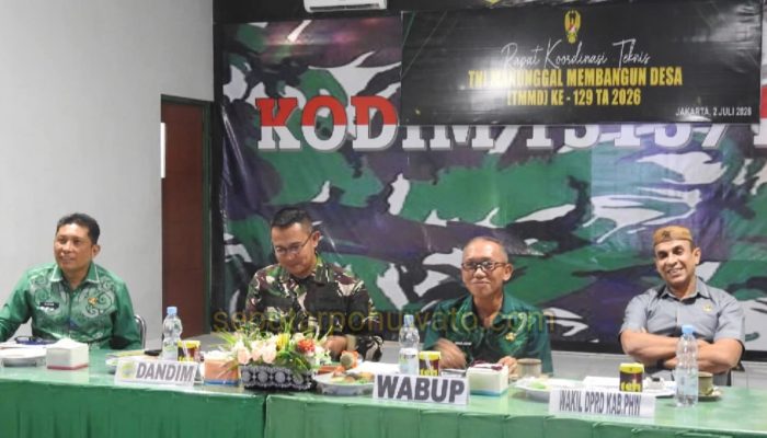 Dandim Fiat Suwandana Ikuti Rakornis TMMD ke-129, Fokus Perkuat Kolaborasi Pembangunan Desa