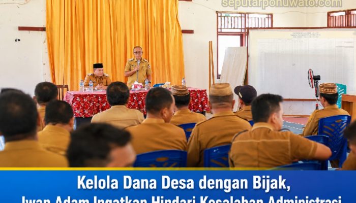 Kelola Dana Desa dengan Bijak, Wabup Pohuwato Ingatkan Hindari Kesalahan Administrasi