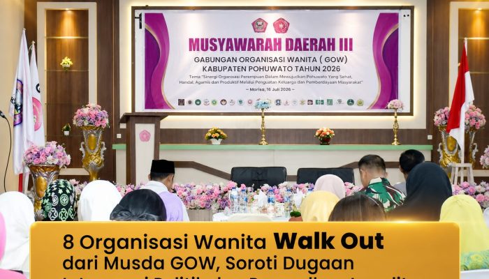 8 Organisasi Wanita Walk Out dari Musda GOW, Soroti Dugaan Intervensi Politik dan Persoalkan Legalitas