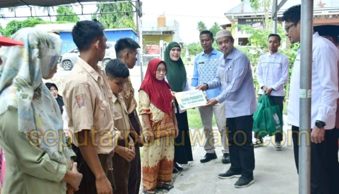Di Tengah Keterbatasan Anggaran, Baznas Pohuwato Salurkan Rp92,5 Juta untuk Mustahik dan Pendidikan