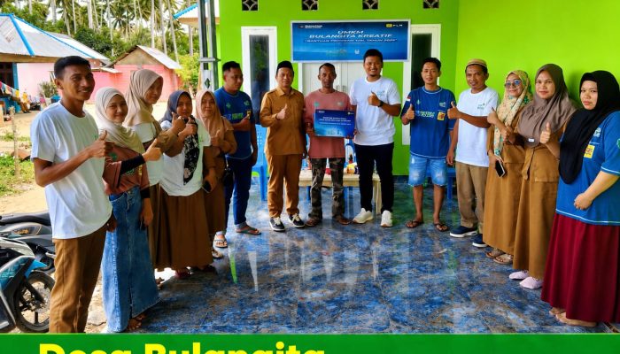 Desa Bulangita Kembali Terima Bantuan CSR PLN, Kini Sasar UMKM Pengrajin Kayu