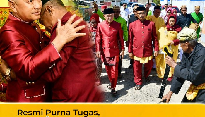 Resmi Purna Tugas, Bani Imran Kaluku Jalani Prosesi Adat Mopotolungo
