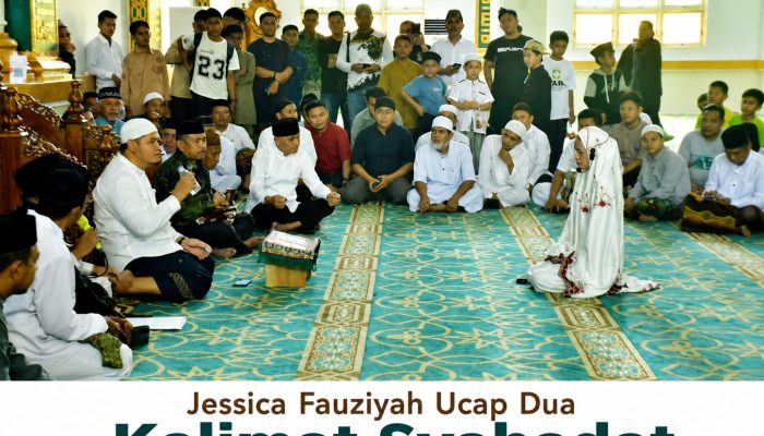 Jessica Fauziyah Ucap Dua Kalimat Syahadat di Pohuwato, Alasan Masuk Islam Menyentuh Hati
