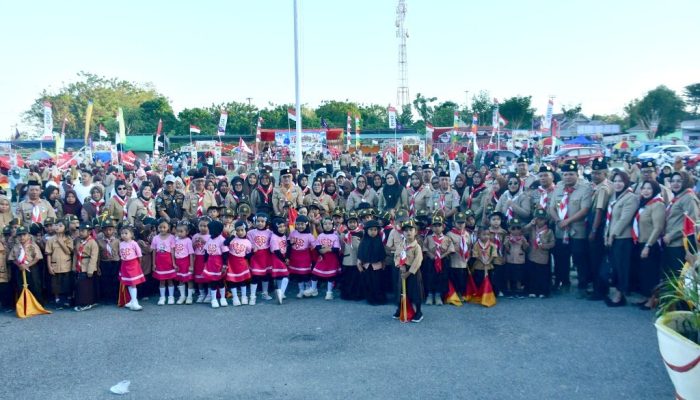 Kemah Prasiaga Resmi Dibuka, Bupati Saipul: Anak Harus Tumbuh di Lingkungan Aman dan Penuh Kasih