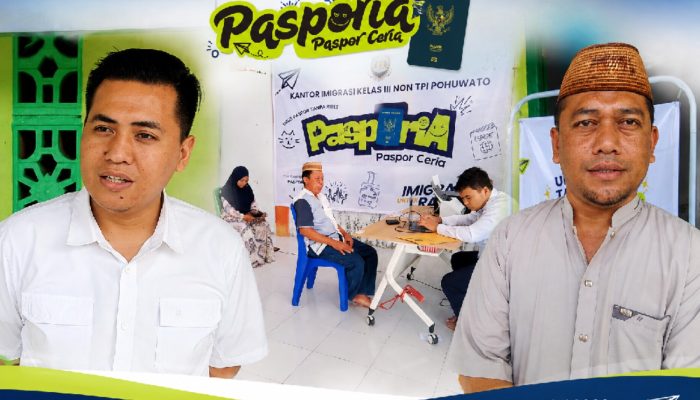 Warga Paguat Terbantu Layanan Jemput Bola Kantor Imigrasi Pohuwato, 13 Warga Urus Paspor untuk Umrah