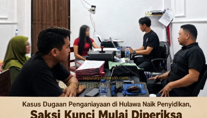 Kasus Dugaan Penganiayaan di Hulawa Naik Penyidikan, Saksi Kunci Mulai Diperiksa